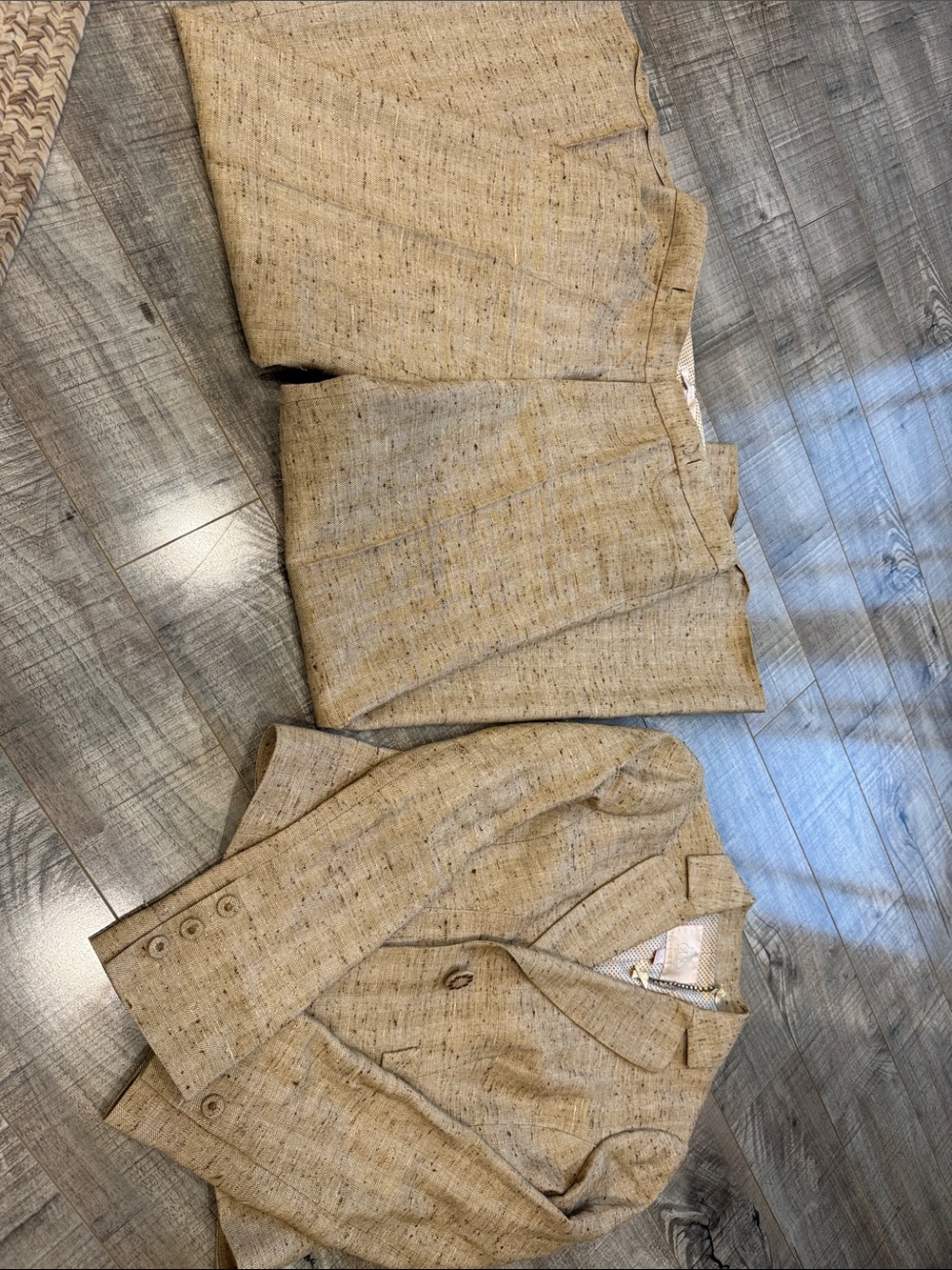 Rebecca Taylor Beautiful Coordinating Pant & Blazer Set - Picture 13 of 17